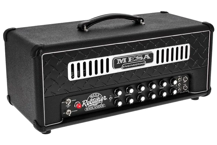 Mesa Boogie Badlander 100 Amp Head, vista dall'alto della testata