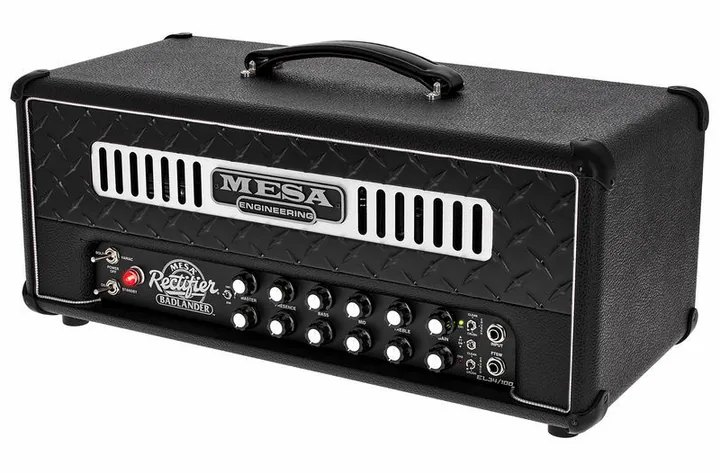 Mesa Boogie Badlander 100 Amp Head visto di fronte