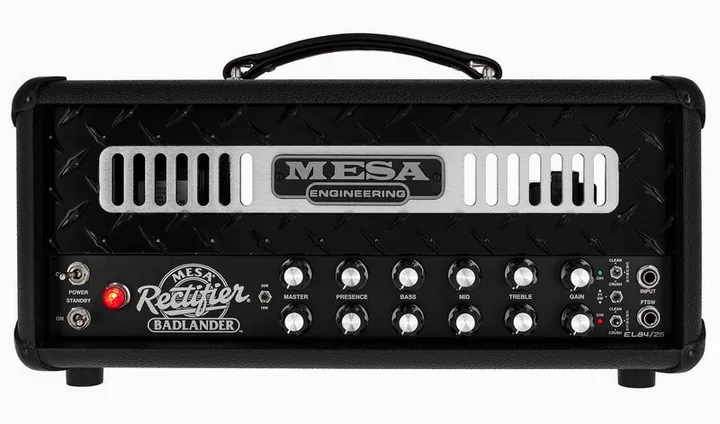 Mesa Boogie Badlander 25 Amp Head, pannello dei controlli in primo piano