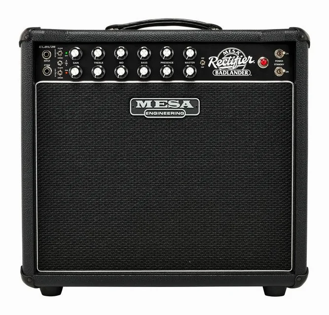 Mesa Boogie Badlander 25 Combo, vista dall'alto della testata