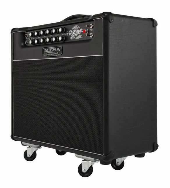 Mesa Boogie Badlander 50 Combo Black Tauru, logo e finiture del pannello frontale
