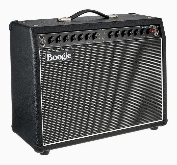 Mesa Boogie Fillmore 50 Combo, logo e finiture del pannello frontale