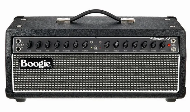 Mesa Boogie Fillmore 50 Head, retro con le prese di collegamento