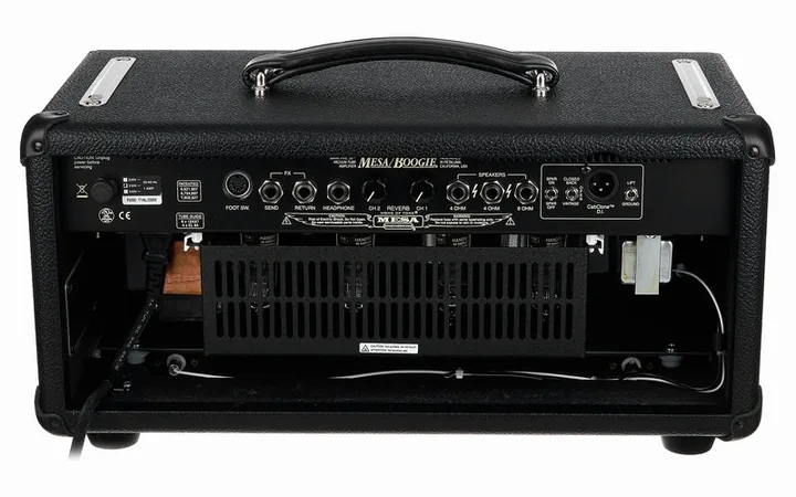 Mesa Boogie Mark Five:35 Head, retro con le prese di collegamento