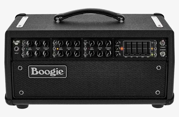 Mesa Boogie Mark VII Head, logo e finiture del pannello frontale