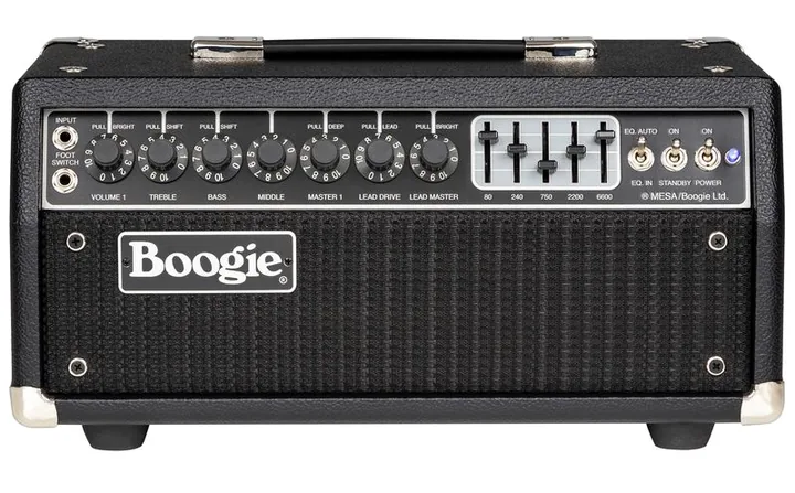 Mesa Boogie Mark IIC+ Head, pannello dei controlli in primo piano