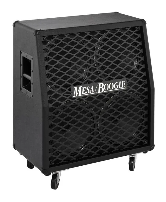 Mesa Boogie Vintage Split Back 4x12, logo e finiture del pannello frontale
