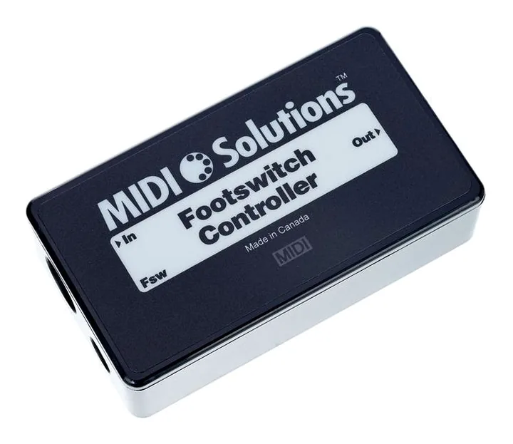 MIDI Solutions Footswitch To MIDI Controller, manopole viste dall'alto