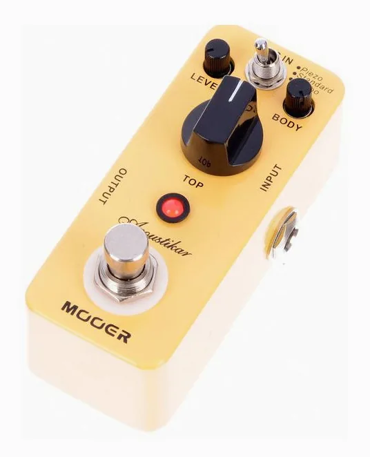 Mooer Acoustikar in primo piano frontale