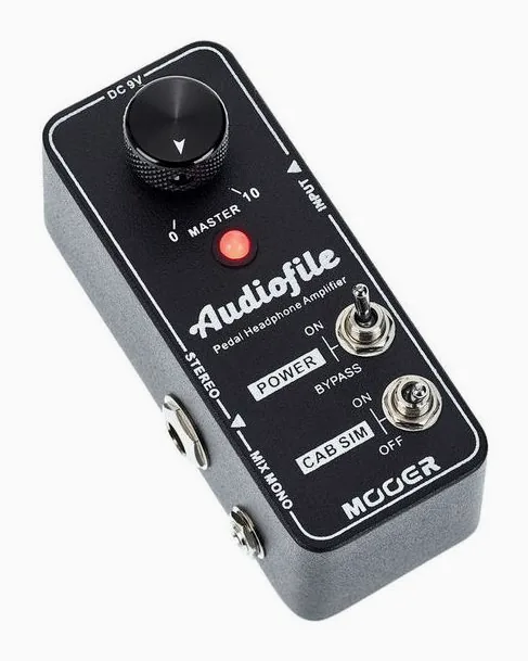 Mooer Audiofile, connettori sul retro dell'unita