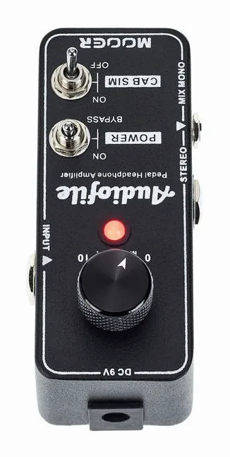 Mooer Audiofile, connettori sul retro dell'unita