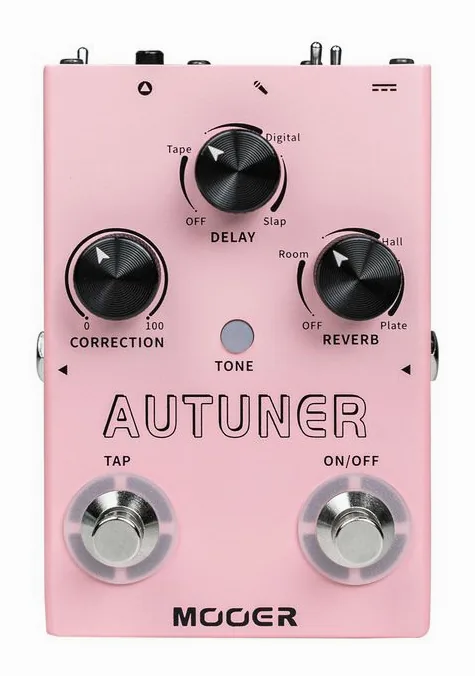 Mooer MVP1 Autuner, connettori sul retro dell'unita