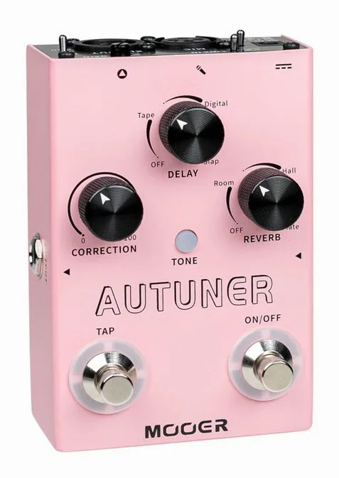 Mooer MVP1 Autuner, connettori sul retro dell'unita