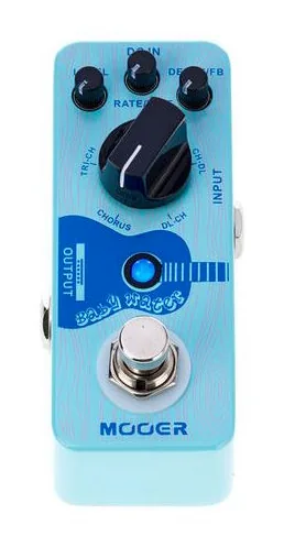 Mooer Baby Water, connettori sul retro dell'unita