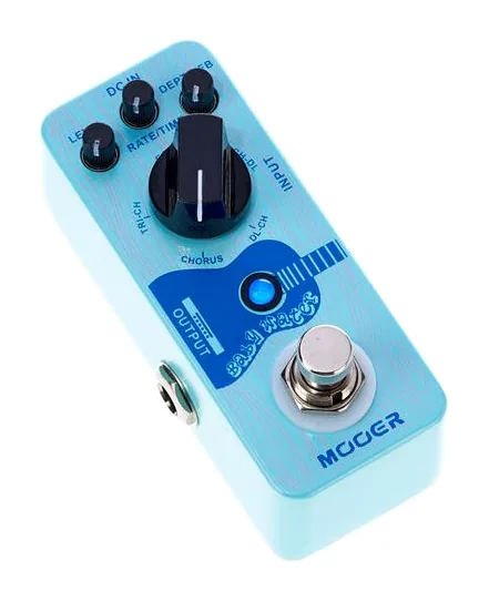 Mooer Baby Water, connettori sul retro dell'unita