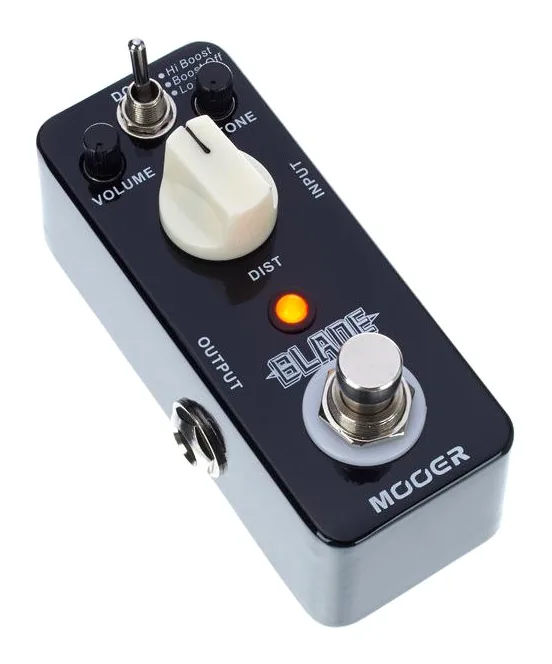 Mooer Blade, grafica del pannello superiore