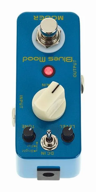 Mooer Blues Mood, connettori sul retro dell'unita
