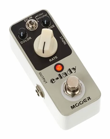 Mooer E-Lady, manopole viste dall'alto