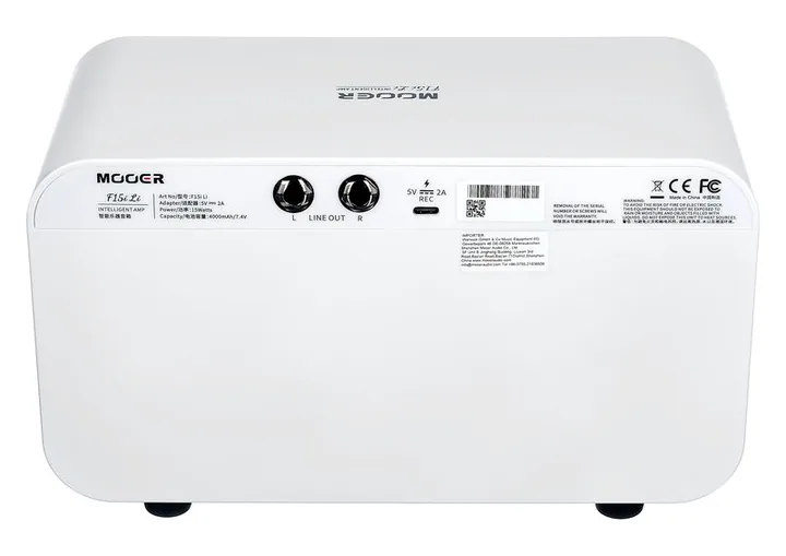 Mooer F15i Li Modeling Guitar SW, manopole e selettore dei canali