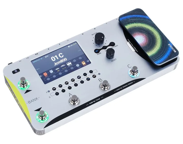 Mooer GE1000Li Amp Modelling & Multi, grafica del pannello superiore