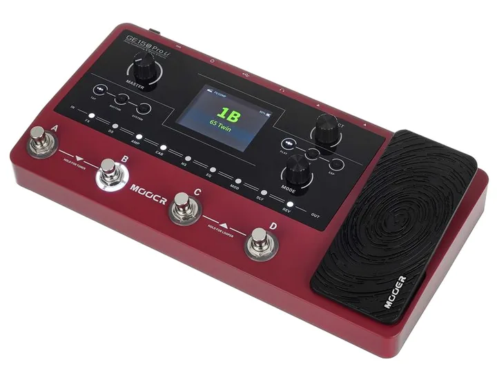 Mooer GE150 PRO Li Amp Modeling, connettori sul retro dell'unita