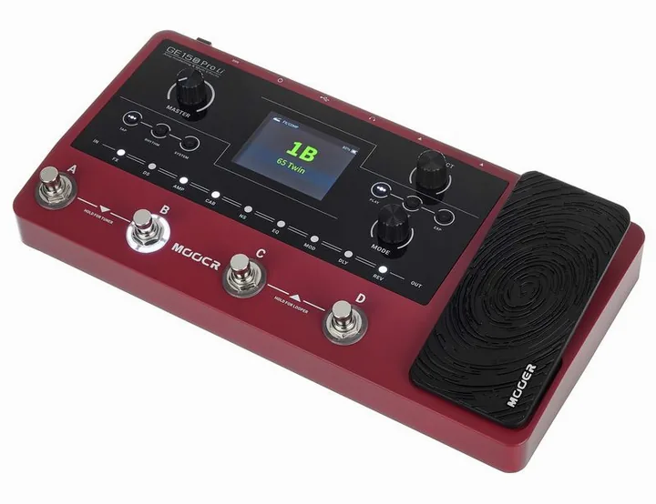 Mooer GE150 PRO Li Amp Modeling visto di fronte