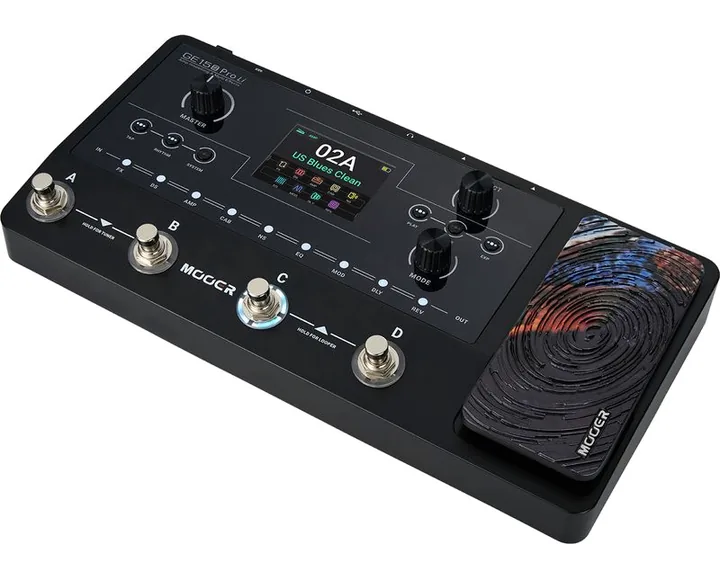 Mooer GE150 PRO LI BLK visto di fronte