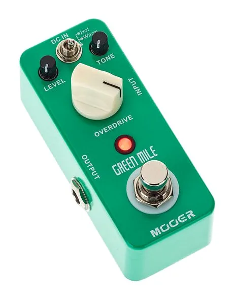 Mooer Green Mile, led e interruttore a pedale