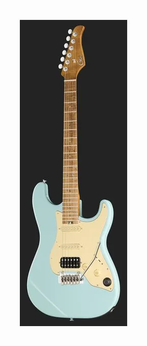 Mooer GTRS Guitar Profess. 801 TB, corpo e verniciatura in primo piano