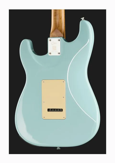 Mooer GTRS Guitar Profess. 801 TB, manico e tastiera visti di lato