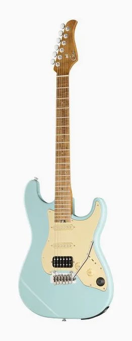 Mooer GTRS Guitar Profess. 801 TB fotografato frontalmente
