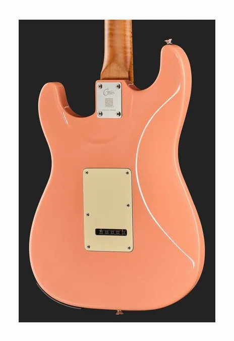 Mooer GTRS Guitar Profess. 801 FP, manico e tastiera visti di lato