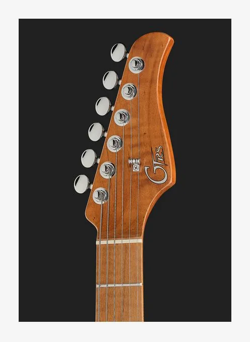 Mooer GTRS Guitar Profess. 801 FP, capotasto e prime posizioni della tastiera