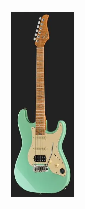 Mooer GTRS Guitar Profess. 801 MG, curve del body viste dall'alto