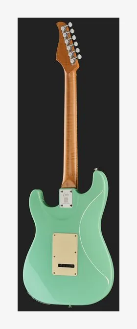 Mooer GTRS Guitar Profess. 801 MG, corpo e verniciatura in primo piano