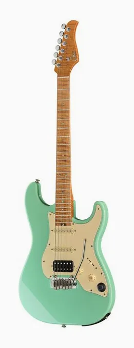 Mooer GTRS Guitar Profess. 801 MG fotografato frontalmente