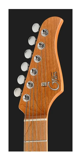 Mooer GTRS Guitar Standard S801 Gold, selettore pickup e jack di uscita