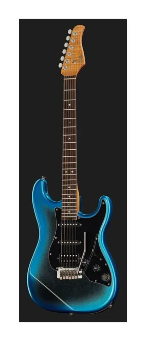 Mooer GTRS Guitars int. Prof. 800 DN, manico e tastiera visti di lato