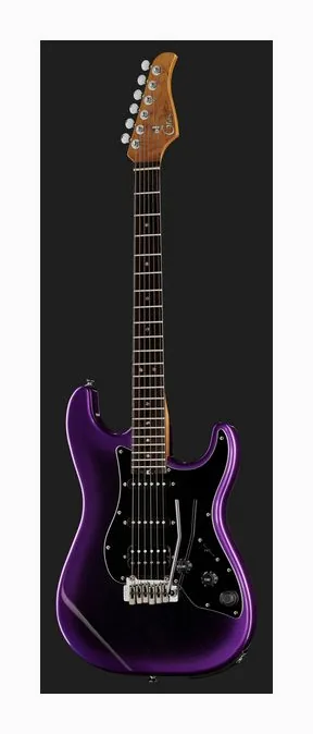 Mooer GTRS Guitars int. Prof. 800 DP, curve del body viste dall'alto