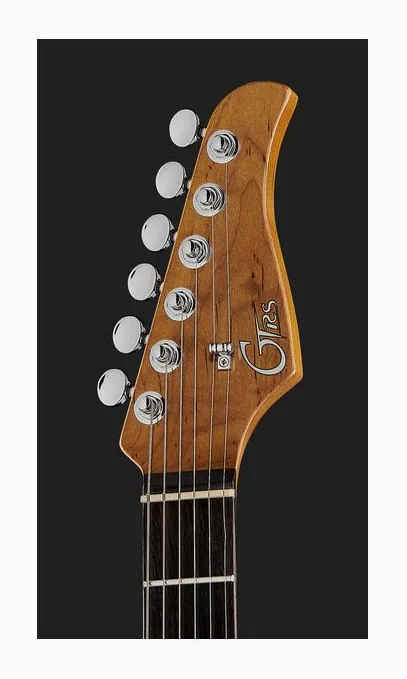 Mooer GTRS Guitars int. Prof. 800 DP, paletta con meccaniche e logo