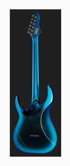 Mooer GTRS Guitars Modern 800 DN, curve del body viste dall'alto