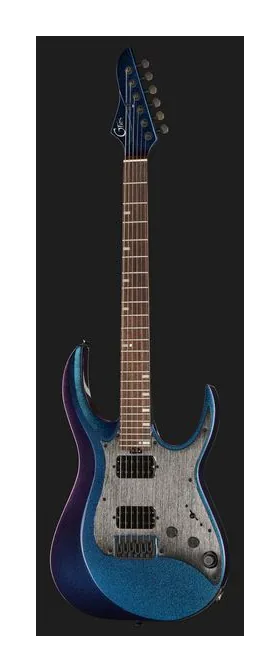 Mooer GTRS Guitars Modern 800 BLC, profilo laterale del corpo