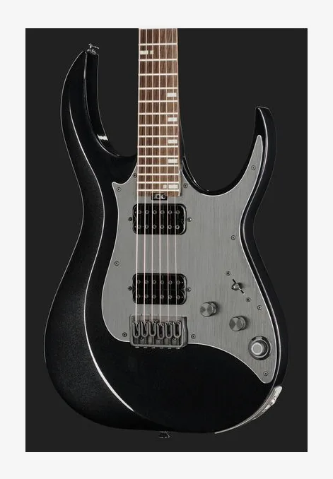 Mooer GTRS Guitars Modern 800 PBK, pickup e manopole dei controlli