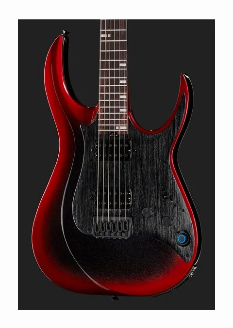 Mooer GTRS Guitars Modern 800 DRD, profilo laterale del corpo