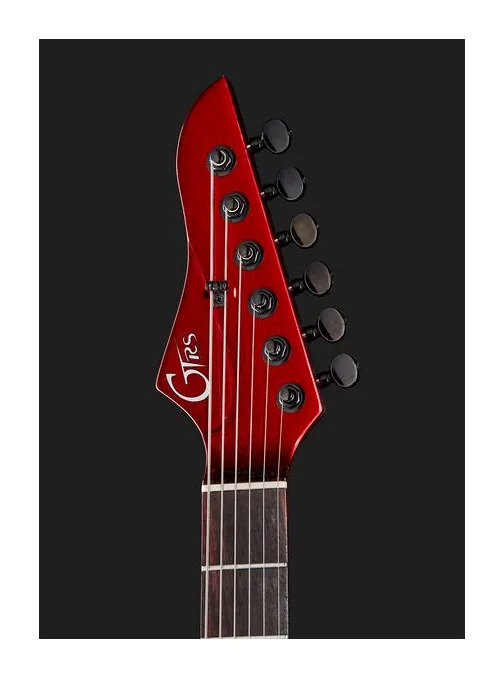 Mooer GTRS Guitars Modern 800 DRD, corpo e verniciatura in primo piano
