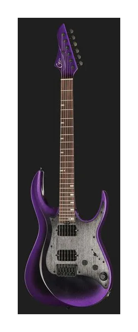Mooer GTRS Guitars Modern 800 DPP, curve del body viste dall'alto