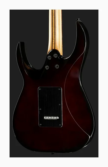 Mooer GTRS Guitars Modern 810 NB, manico e tastiera visti di lato