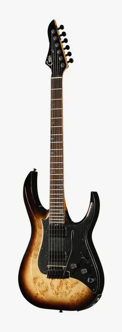 Mooer GTRS Guitars Modern 810 NB fotografato frontalmente