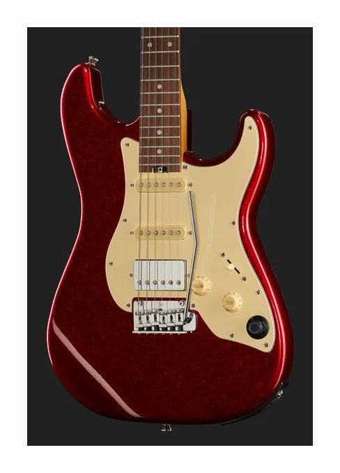 Mooer GTRS Guitars Standard 800 MR, selettore pickup e jack di uscita