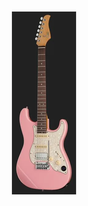 Mooer GTRS Guitars Standard 800 SP, curve del body viste dall'alto